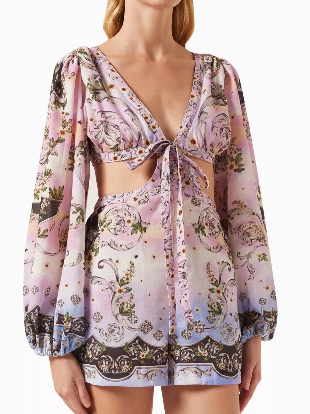 Agua Bendita x REVOLVE breeze romper L